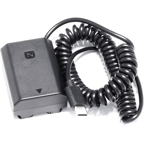 BLUESHAPE NP-FZ100 Dummy Battery with USB-C PD for Select Sony Cameras