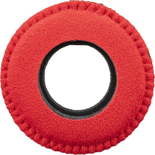 Bluestar Round Ultra Small Viewfinder Eyecushion (Ultrasuede Red)