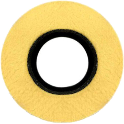 Bluestar Special Use Round Viewfinder Eyecushion for Blackmagic URSA (Genuine English Chamois Natural)