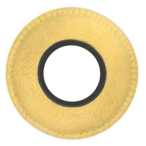 Bluestar RED CAM Round Viewfinder Eyecushion (Genuine English Chamois)