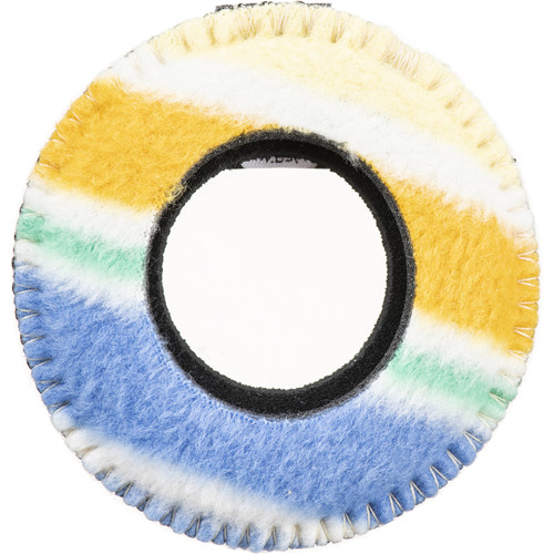 Bluestar RED CAM Round Viewfinder Eyecushion (Fleece Candy Cane)
