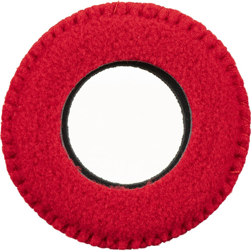 Bluestar RED CAM Round Viewfinder Eyecushion (Fleece Red)