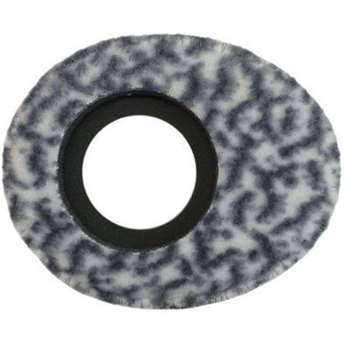 Bluestar Oval Ultra Small Viewfinder Eyecushion (Fleece Snow Leopard)