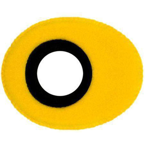 Bluestar Oval Ultra Small Viewfinder Eyecushion (Fleece Yellow)
