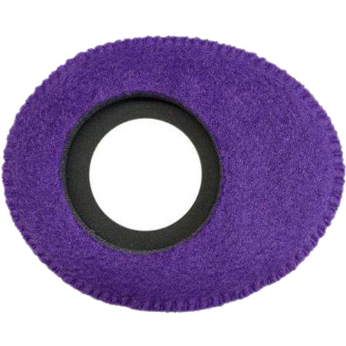 Bluestar Oval Ultra Small Viewfinder Eyecushion (Fleece Purple)