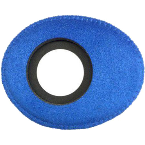 Bluestar Oval Ultra Small Viewfinder Eyecushion (Ultrasuede Blue)
