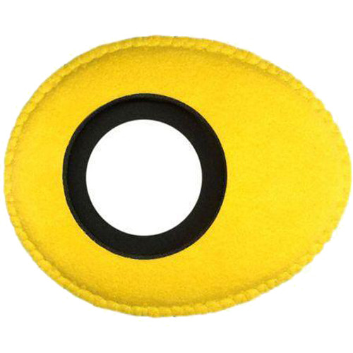 Bluestar Oval Ultra Small Viewfinder Eyecushion (Ultrasuede Yellow)