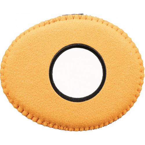 Bluestar Oval Ultra Small Viewfinder Eyecushion (Ultrasuede Orange)