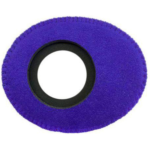 Bluestar Oval Ultra Small Viewfinder Eyecushion (Ultrasuede Purple)