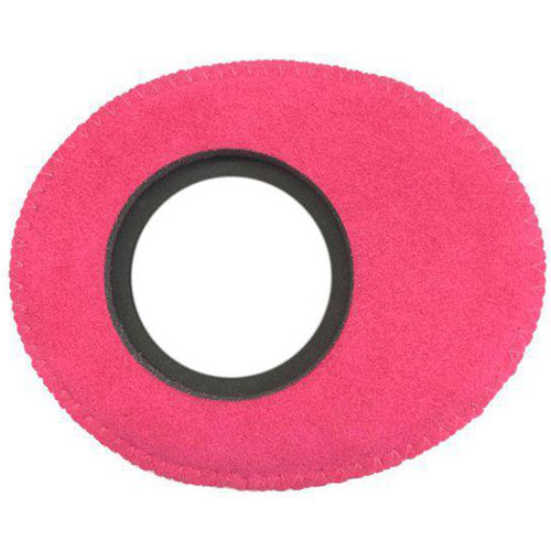 Bluestar Oval Extra Small Viewfinder Eyecushion (Ultrasuede Pink)