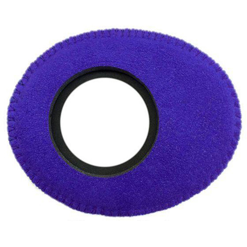 Bluestar Oval Extra Small Viewfinder Eyecushion (Ultrasuede Purple)