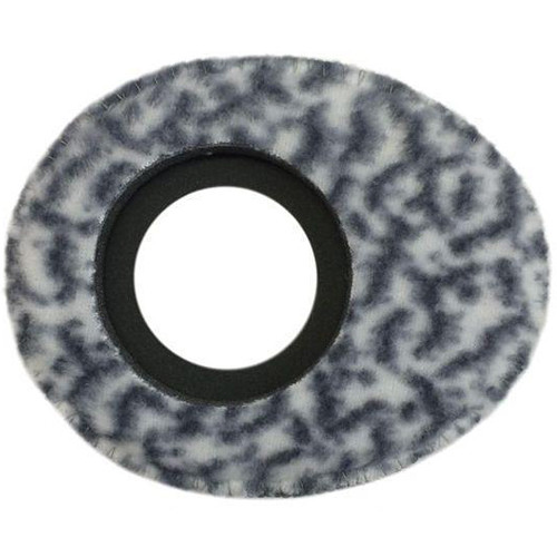 Bluestar Oval Small Viewfinder Eyecushion (Fleece Snow Leopard)