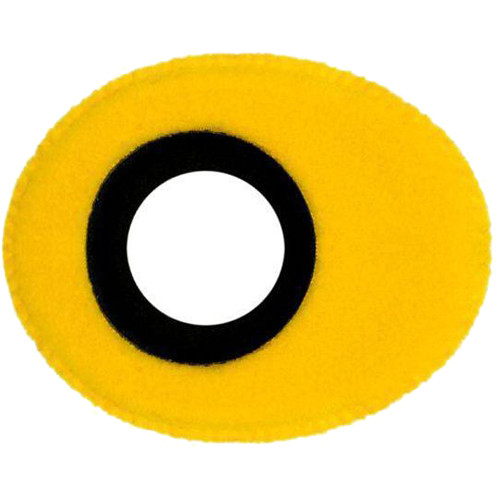 Bluestar Oval Small Viewfinder Eyecushion (Fleece Yellow)
