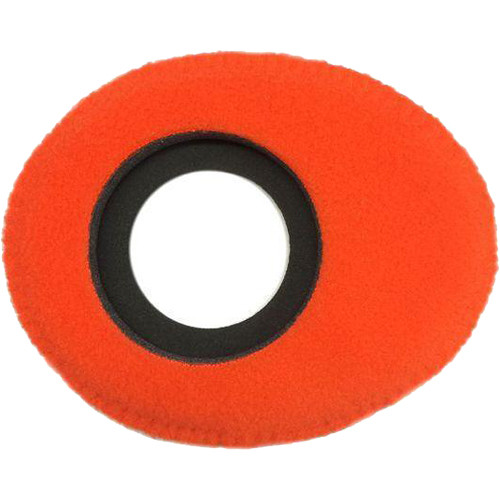 Bluestar Oval Small Viewfinder Eyecushion (Fleece Orange)