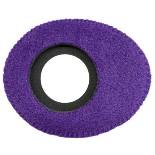 Bluestar Oval Small Viewfinder Eyecushion (Fleece Purple)