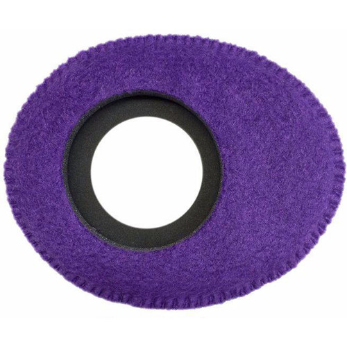 Bluestar Oval Large Viewfinder Eyecushion (Fleece Purple)