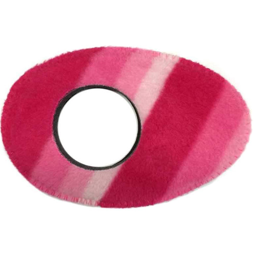 Bluestar Oval Long Viewfinder Eyecushion (Fleece Candy Cane)