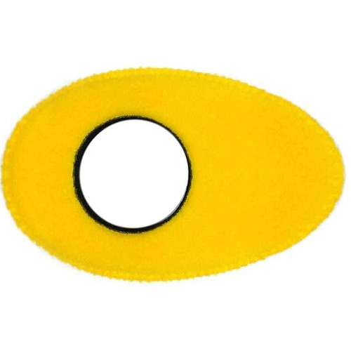 Bluestar Oval Long Viewfinder Eyecushion (Fleece Yellow)