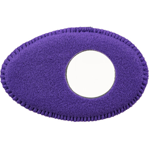 Bluestar Oval Long Viewfinder Eyecushion (Fleece Purple)