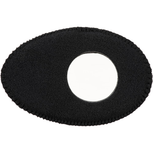 Bluestar Oval Long Viewfinder Eyecushion (Fleece Black)
