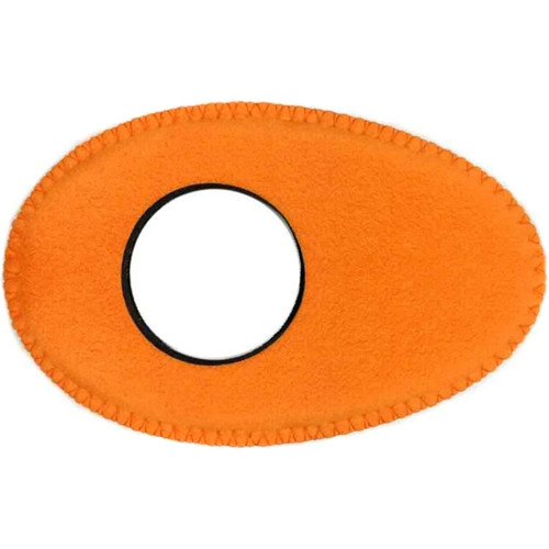 Bluestar Oval Long Viewfinder Eyecushion (Ultrasuede Orange)