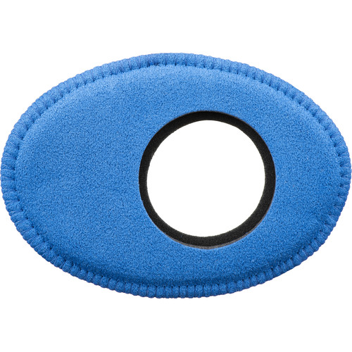 Bluestar Oval Extra-Large Viewfinder Eyecushion (Ultrasuede Blue)