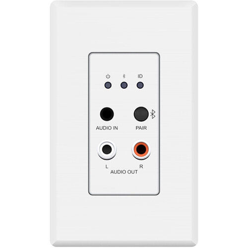 Blustream Bluetooth & Analog Audio Dante Wall Plate