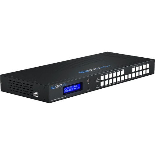 Blustream 11-Input / 2-Output Multi-Format Presentation Switch