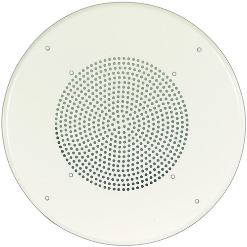 Bogen PG8U Round Steel Grille (Bright White Enamel)