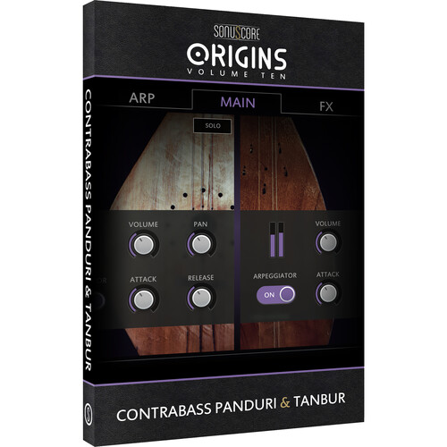 boom LIBRARY ORIGINS Volume 10: Contrabass Panduri and Tanbur for KONTAKT FULL