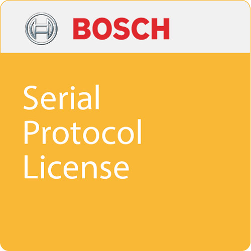 Bosch Serial Protocol License B&H Photo Video