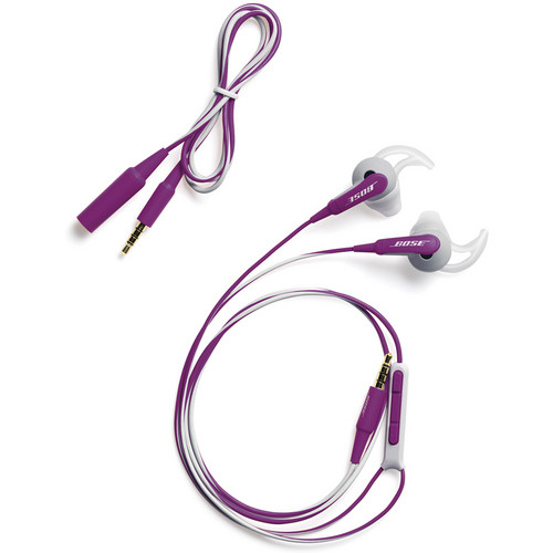 Bose SIE2i Sport Headphones (iPhone 5 Armband, Purple)