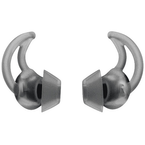 Bose StayHear+ Sport Tips for Select SoundSport Wireless Headphones (2 Pairs Small Smoke)