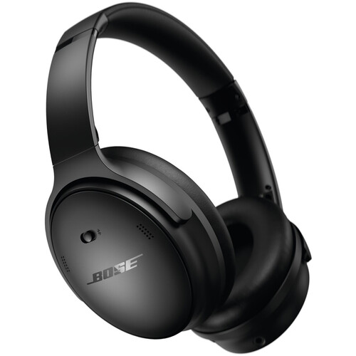 Bose QuietComfort Wireless Over-Ear Active Noise-Canceling Headphones (Black)