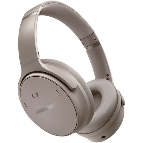 Bose QuietComfort Wireless Over-Ear Active Noise-Canceling Headphones (Sandstone)
