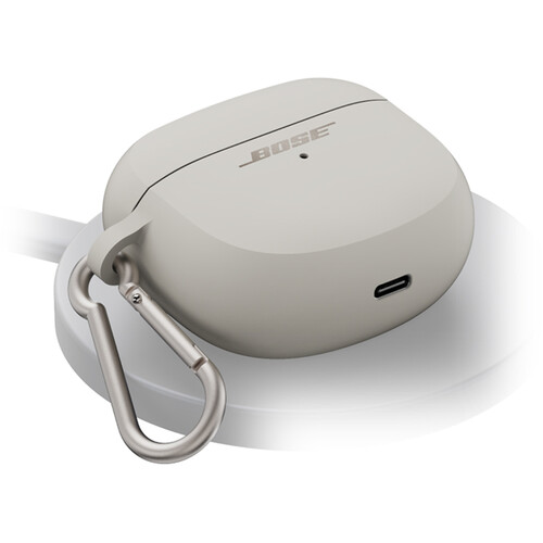 Bose Ultra Open Earbuds Wireless Charging Case Cover (White Smoke)