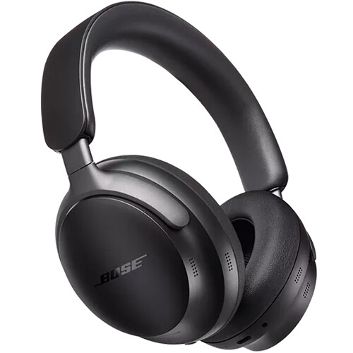 Bose QuietComfort Ultra Wireless Noise Canceling Over-Ear Headphones (Black 2nd Gen)
