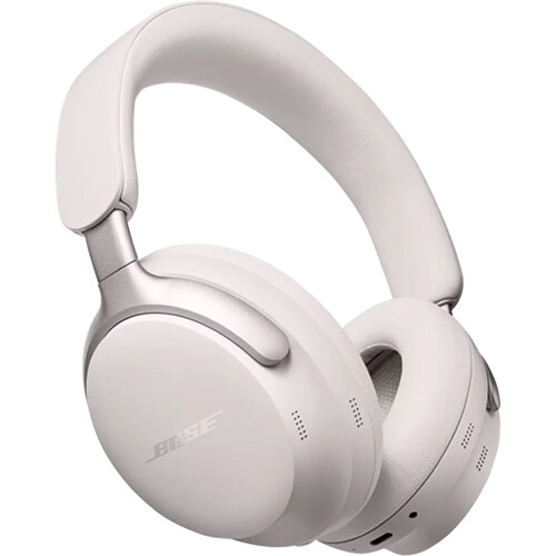 Bose QuietComfort Ultra Wireless Noise Canceling Over-Ear Headphones (White 2nd Gen)