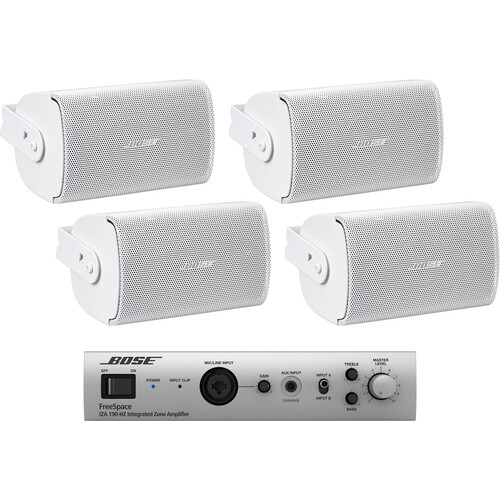 Bose Professional AudioPack Pro S4 Surface-Mount Audio System (White)