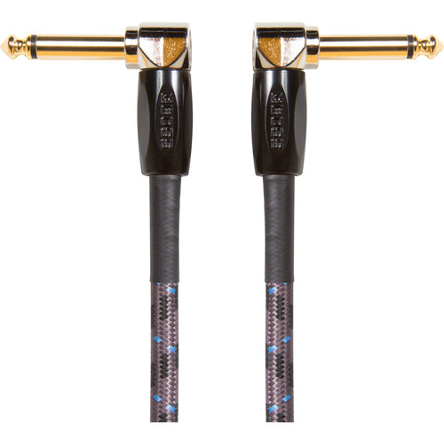 BOSS BIC-1AA Instrument Patch/Pedal Cable with Right-Angle 1/4