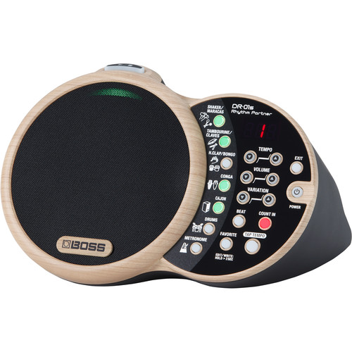 BOSS DR-01S Rhythm Partner Organic Groove Machine and Speaker