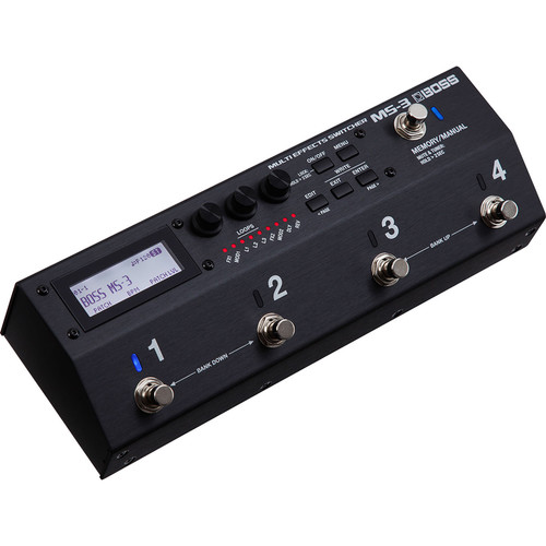 Boss Ms-3 Multi-effects Switcher With Onboard Processing Ms-3