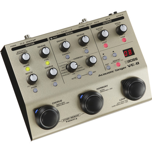 BOSS VE-8 Acoustic Singer