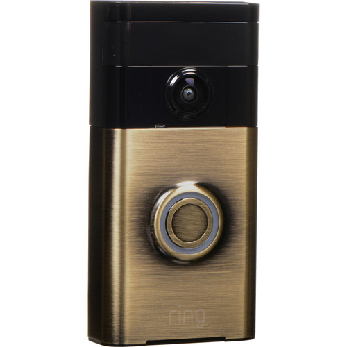 Ring Ring Video Doorbell (Antique Brass) 88RG003FC000 B&H Photo