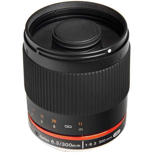 Bower SLY30063M43 300mm f/6.3 High-Power Digital Telephoto Lens for Olympus E-M5/PM2/PL5 Panasonic DMC-G45/G5/G6/GH3/GX1/GX7 Micro 4/3 Cameras