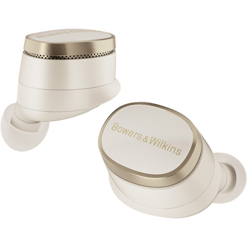 Bowers & Wilkins Pi8 True Wireless Noise-Canceling Earbuds (Dove White)