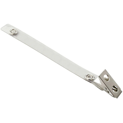 BRADY PEOPLE ID Vinyl Strap with 2-Hole NPS Clip (5.75