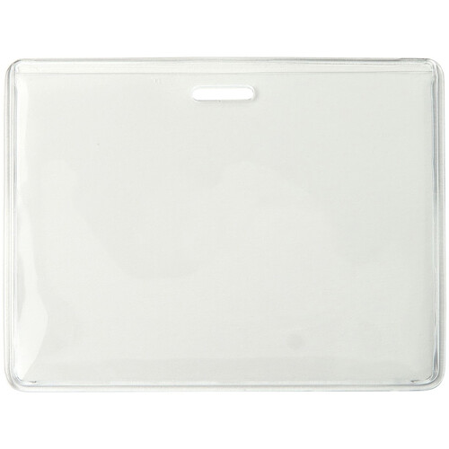 BRADY PEOPLE ID Heavy-Duty Vinyl Horizontal Proximity Card Holder (3.63 x 2.5