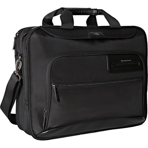Brenthaven Elliot Deluxe Laptop and Tablet Brief (Black)