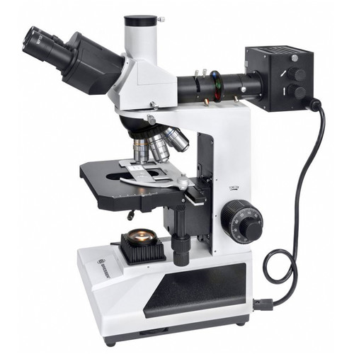 BRESSER Science ADL 601 P 40-600x Trinocular Microscope (110V White)